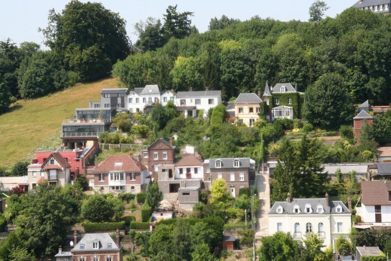 Rouen Eco Lodges Maison Entiere Avec Terrasse Dans Jardin Potager Piscine Parking المظهر الخارجي الصورة