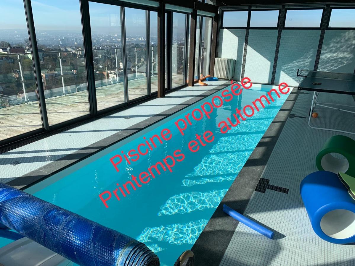 Rouen Eco Lodges Maison Entiere Avec Terrasse Dans Jardin Potager Piscine Parking المظهر الخارجي الصورة